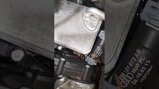 AUDI A6 C7 3.0TDI Major Coolant and Oil Leak