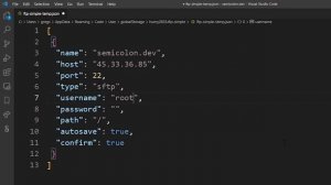 VSCode FTP Simple Extension / How to edit remote files in Visual Studio Code