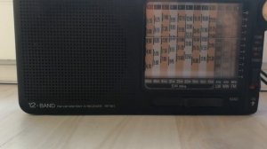 Радиоприемник Panasonic RF-B11. Прием на УКВ в Зеленоградске.