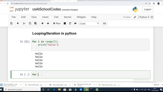 13 - Python Basic - Loops(For loop and While Loop) CBSE Class 11/12
