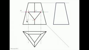 Инженерная графика Пересечение многогранников