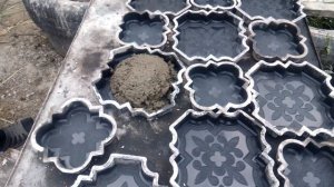 Производство тротуарной плитки в домашних условиях