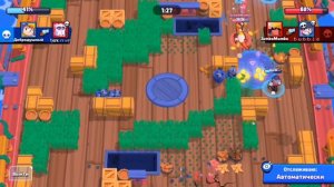 1%XP Brawl Stars Ограбление Штормовое Кольцо с игроком БЕА.