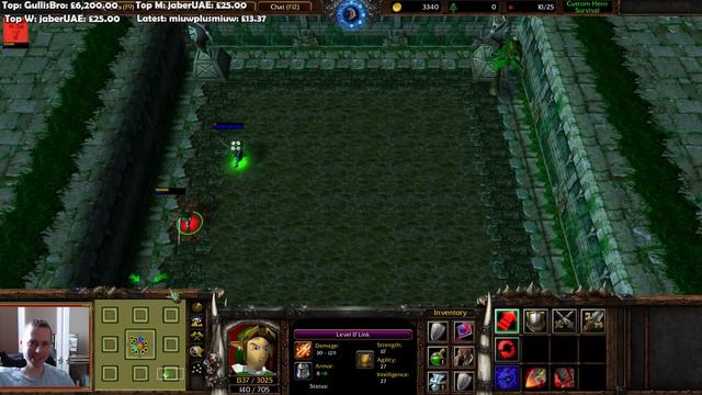 Warcraft 3 | Custom | Custom Hero Survival #38 Link ONLY смотреть онлайн