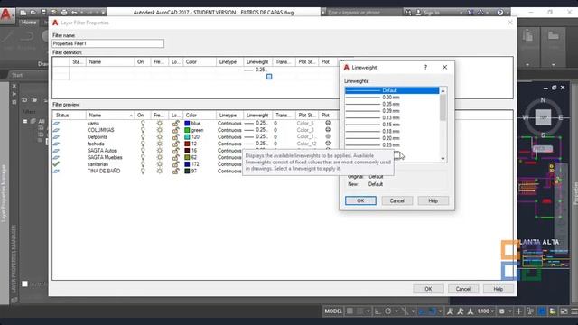 ?CONFIGURAR LAYERS // FILTRO DE CAPAS // LEYERS EN AUTOCAD // AUTOCAD BASICO 2022 // APRENDE AUTOCA смотреть онлайн