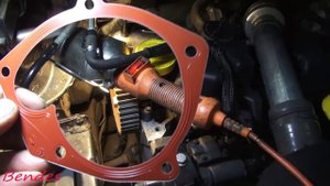 Renault Scenic 3. Ремонт. Замена ремня ГРМ и помпы.