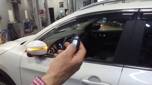 Бесключевой запуск Nissan Qashqai от Idatalink