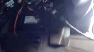 Диагностический разъем OBD2 на Nissan Navara