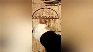 Самый простейший трубогиб, делаю арку на калитку.