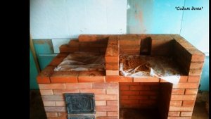 Печь в беседке