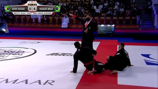 Isaque Bahiense vs Igor Sousa | 2021 Abu Dhabi World Pro Jiu-Jitsu Championships