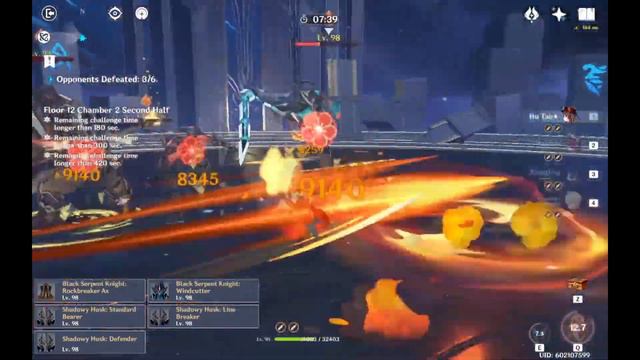 Burgeon Xinyan & Melt Hu Tao | New 3.5 Spiral Abyss - Floor 12 (9 stars) смотреть онлайн