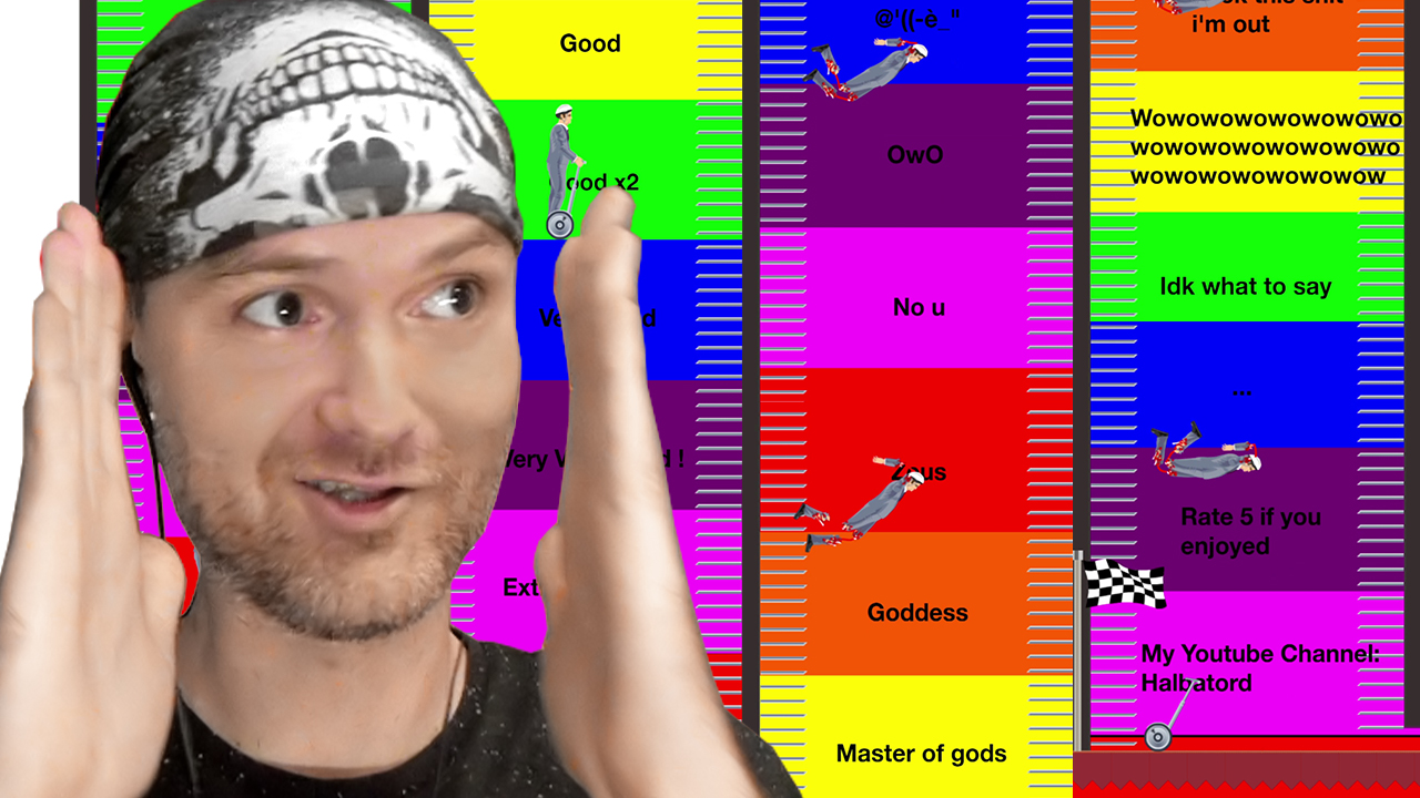 ЧЕЛОВЕК - ЩЕЛЬОВЕК  Happy Wheels 328 Хэппи Вилс