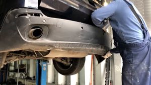 КАК СНЯТЬ ЗАДНИЙ БАМПЕР BMW X5 E70