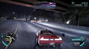 Need for Speed Carbon Battle Royale. Honda NSX Checkpoint race