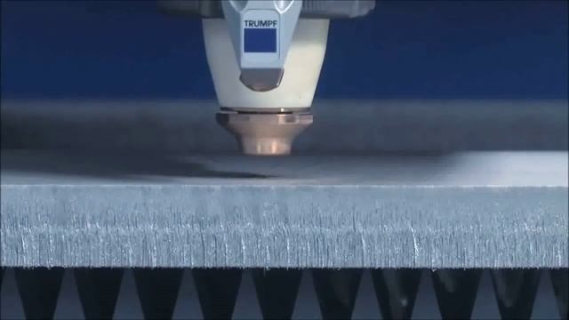 TRUMPF TruLaser 5030 Fiber with BrightLine - Cutting Stainless Steel.mp4