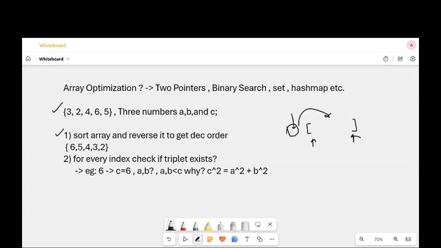 Pythagorean Triplet | GFG | C++ | Problem Of The Day | Day 8 | Optimized Solution смотреть онлайн