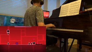 Stereo Madness Piano Cover (Geometry Dash Level 1)