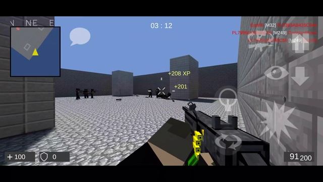 War Cube Online Offline Mobile Zombie Sniper Shoot - Gameplay Walkthrough Part 1 (Android Game) смотреть онлайн