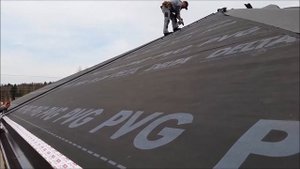 Переделка фальцевой кровли. Серия 2. Желоб, карниз, мембрана, стартовая картина, кляммера