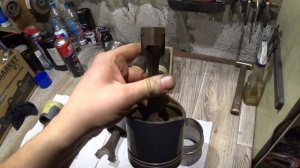 Москвич. Подготовка двигателя к сборке.