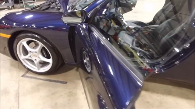 2003 Porsche Carrera blue смотреть онлайн