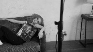 Бекстейдж со съемки актрисы Варвары Гусинской. Съемка в стиле Питера Линдберга