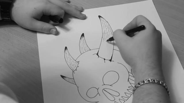 КАК РИСОВАТЬ РИСУНКИ/ЭСКИЗЫ В СТИЛЕ BLACKWORK!!!! смотреть онлайн