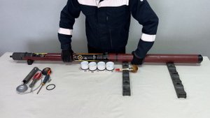 Сборка КПГ УРАГАН для спуска на НКТ