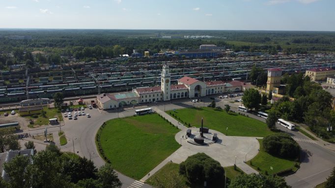 Город Волхов. Ленинградская область.