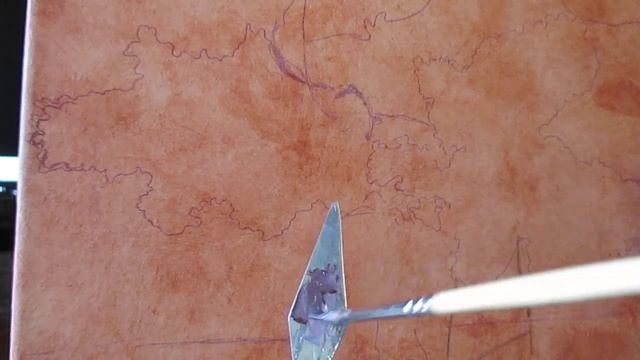 Как #рисовать #сирень - многослойная #живопись - #уроки рисования - часть 1 смотреть онлайн