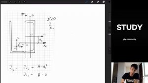 Определение осевых моментов инерции составного несимметричного сечения. Сопромат