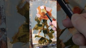 Как писать цветы