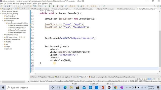 Rest Assured Tutorials | Tamil | Static Import | PUT | PATCH | DELETE | 04 | REST API Testing | LAO