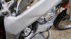 Racer enduro 200 xzt, ремонт, первое видео