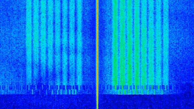HM01 Hybrid Numbers Station on 11530kHz 16:57 UTC 31618.