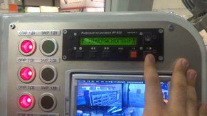 Речевой информатор ИР-650 в вагоне трамвая ЛМ-68М3 №7572