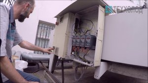 Подключение электродвигателя чиллера через частотный преобразователь