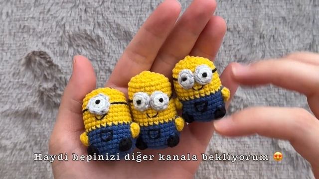 Amigurumi Minion Yapımı - Anahtarlık смотреть онлайн