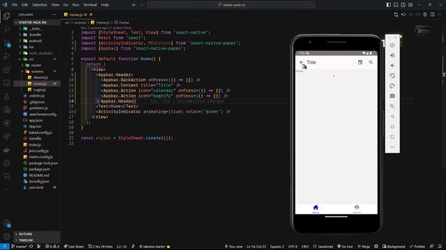 Tutorial React Native Paper untuk Pemula - React Native Tutorial part 1