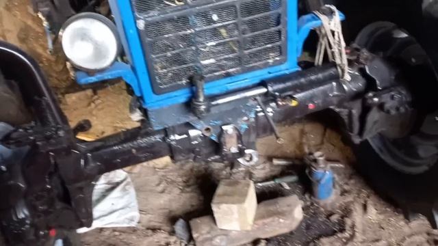 Установка балочного моста на МТЗ-80. Мрії збуваються ?