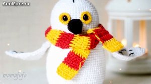 Амигуруми: схема Сова Букля. Игрушки вязаные крючком - Free crochet patterns.