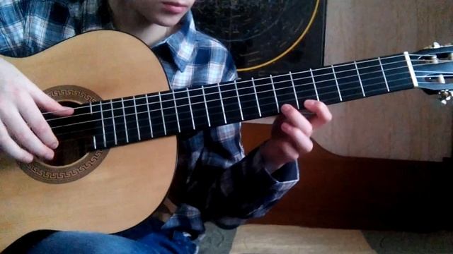 Самоучитель на гитаре/Упражнение для правой руки на гитаре/ Упражнения для левой руки, начинающие г