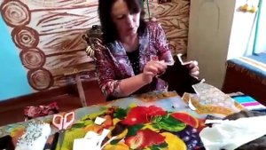 Мастер класс меховой коврик