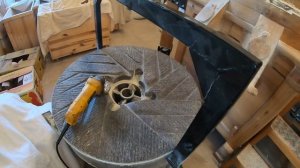 Как бобовыми убить жернова? Смотрите как! / Делаю вентиляцию для жерновой мельницы D80