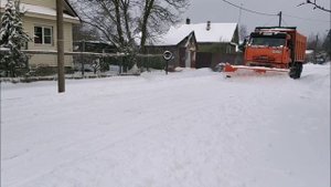 Уборка снега.