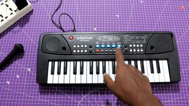 Piano Set With Mic 37keys,8tones,Rythms