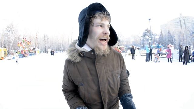 Новогодняя русская пробежка. Новосибирск. Алексей Назаров. смотреть онлайн