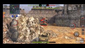 Моё первое видео|World of Tanks Blitz