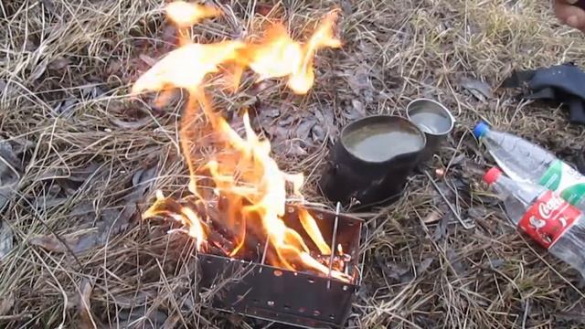 Bushcraft ПОХОДНАЯ ПЕЧКА ЩЕПОЧНИЦА 2 смотреть онлайн